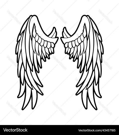 angel wings vector|More.